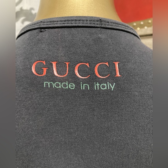 GUCCI AUTHENTIC Vintage Top. Made in Italy. Unisex. Size L - Picture 2 of 5